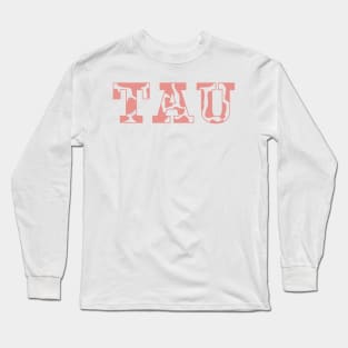 Tau Cow Pattern Long Sleeve T-Shirt